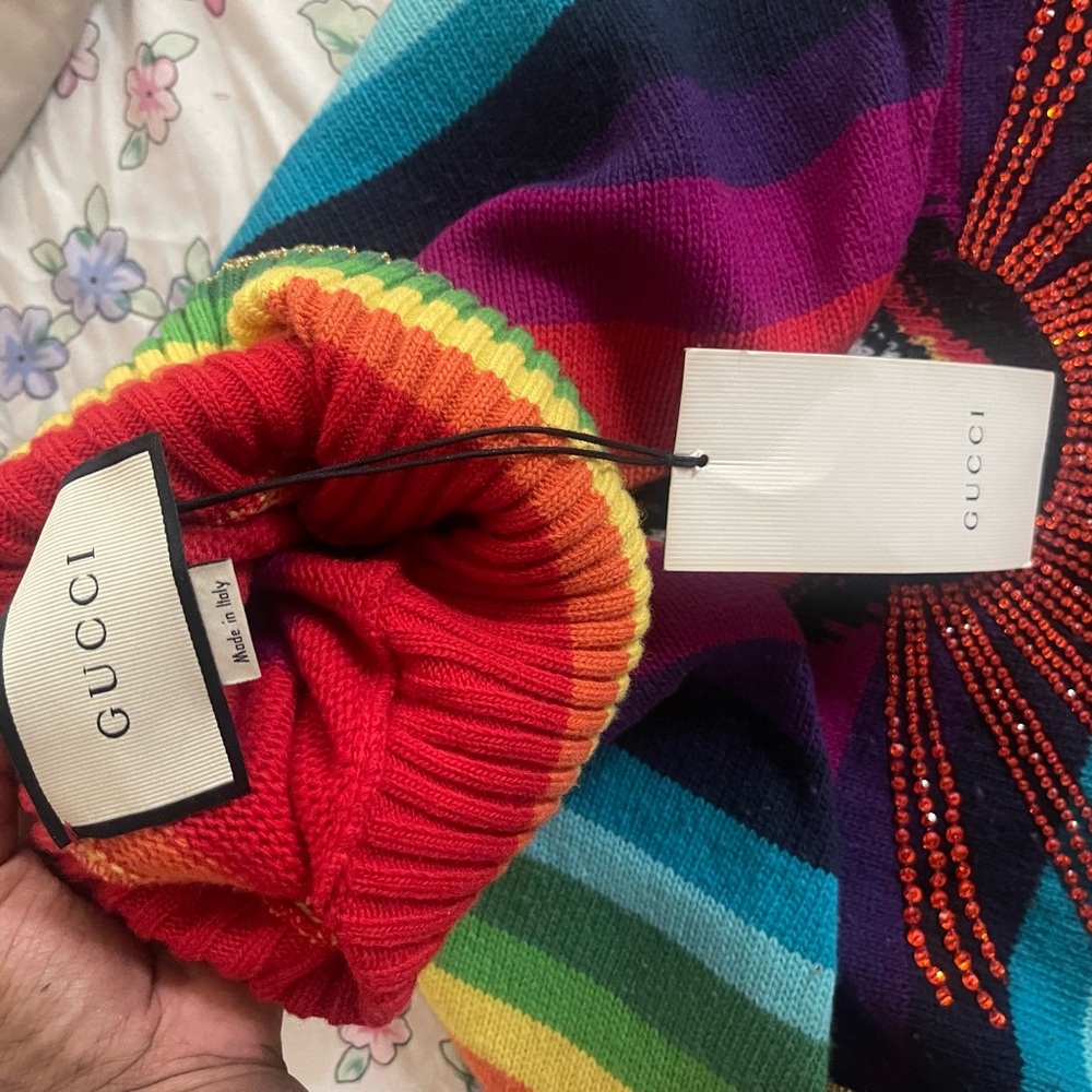 GUCCI COLORFUL SWEATER